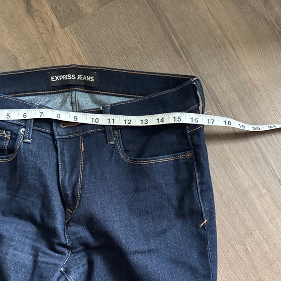 Express Dark Indigo Skinny Jeans - Picture 4 of 10